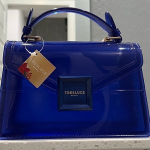 Bright Blue Handbag Treslúce - Becky G